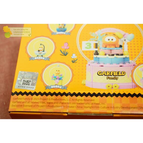 Pantasy Garfield Family Birthday Cake Buildable Brick Block Set 86803 - Picture 4 of 6